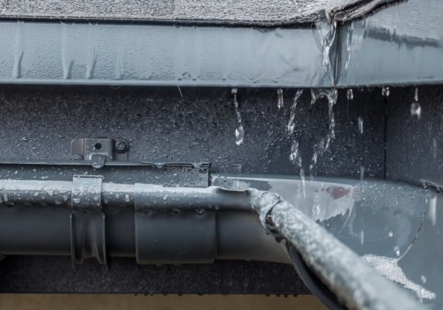 Can rain gutters cause leaks?